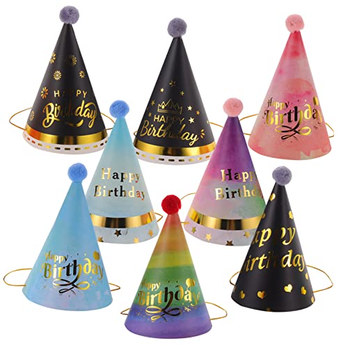Cabilock 8St Hut neugeborene hüte erster geburtstag dekoration junge Alles zum Geburtstag-Banner Helm Partyhüte kleiden Party-Kopfbedeckung Partyhüte für Papier Cabilock 8St Hut neugeborene hüte erster geburtstag dekoration junge Alles zum Geburtstag-Banner Helm Partyhüte kleiden Party-Kopfbedeckung Partyhüte für Papier von Cabilock