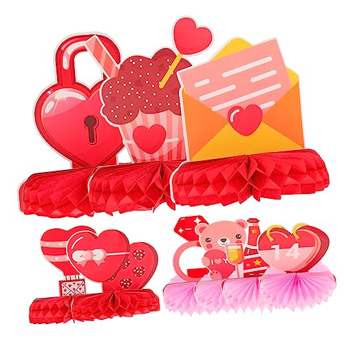 Cabilock 9St Ornamente Tischplatte Stand Abschlussball Kernstück Monitor schreibtischdeko Schreibtisch Dekoration Home Decoration hausdeko Valentin Wabe Valentinstag tischdekoration Papier Cabilock 9St Ornamente Tischplatte Stand Abschlussball Kernstück Monitor schreibtischdeko Schreibtisch Dekoration Home Decoration hausdeko Valentin Wabe Valentinstag tischdekoration Papier von Cabilock