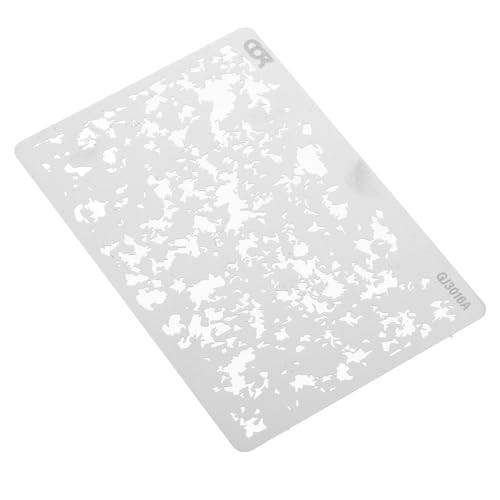 Cabilock Abdeckplatte für Sprühfarbe Schablonenwerkzeug Malenwerkzeuge Schablonen für Sprühfarbe abwaschbare Malschablonen DIY-Versorgung Schablonen für Figuren Malvorlagen Kupfer Silver Cabilock Abdeckplatte für Sprühfarbe Schablonenwerkzeug Malenwerkzeuge Schablonen für Sprühfarbe abwaschbare Malschablonen DIY-Versorgung Schablonen für Figuren Malvorlagen Kupfer Silver von Cabilock