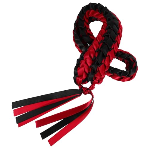 Cabilock Abschlusskordel Leis Halskette Handgewebtem Polyester Verstellbar für Abschlussfeiern Farbenfrohes Lagiges Design Geeignet für High School und College Graduierungen von Cabilock