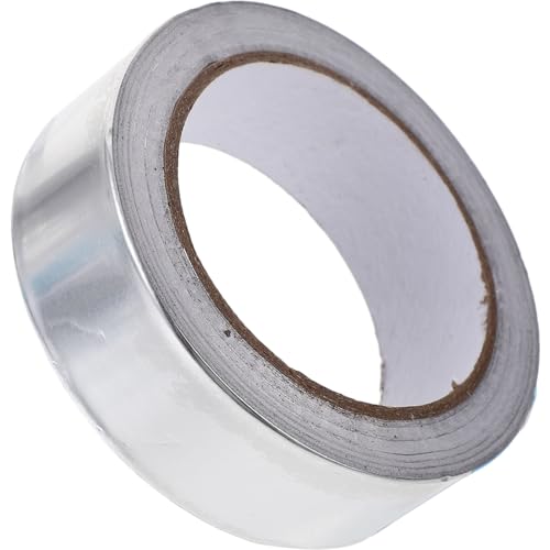 Cabilock Aluminiumfolie Klebeband Selbstklebendes Leitfähiges Aluminium Isolierband Hitzebeständig für Fußbodenheizung Abdichten und Isolieren und Vielseitig Einsetzbar von Cabilock