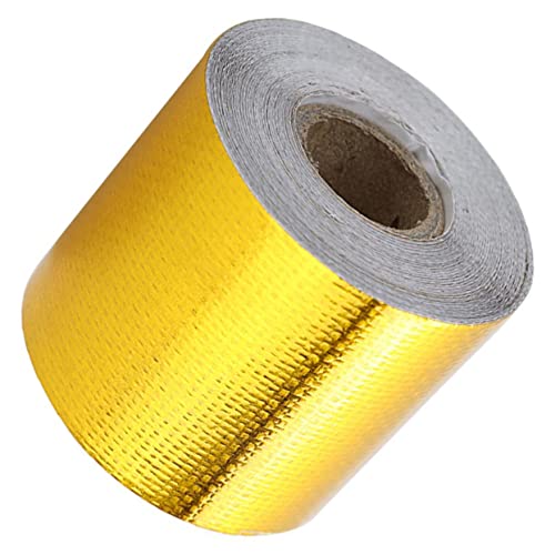 Cabilock Aluminiumfolienklebeband Hitzebeständiges Klebeband Für Reparaturen Wasserdichtes Aluminiumband Zur Abdichtung Von Dach Fahrzeugen Langlebig Cabilock Aluminiumfolienklebeband Hitzebeständiges Klebeband Für Reparaturen Wasserdichtes Aluminiumband Zur Abdichtung Von Dach Fahrzeugen Langlebig von Cabilock
