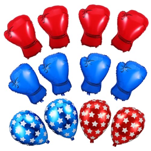 Cabilock Aufblasbare Boxhandschuhe Sandsack in Rot Blau Robuste Wrestling Geburtstagsdeko für Kickboxing und Boxparty Jungen Wiederverwendbare Party Supplies für Innen Außen Cabilock Aufblasbare Boxhandschuhe Sandsack in Rot Blau Robuste Wrestling Geburtstagsdeko für Kickboxing und Boxparty Jungen Wiederverwendbare Party Supplies für Innen Außen von Cabilock