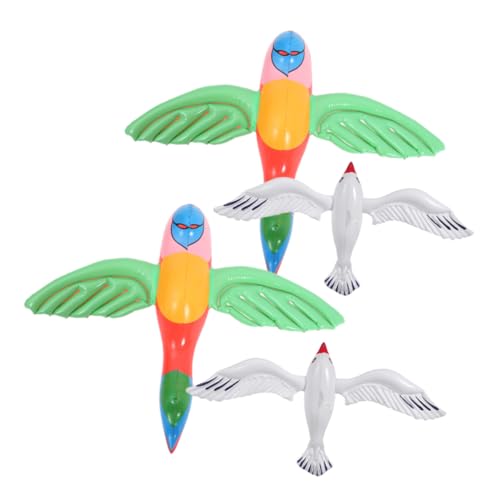 Cabilock Aufblasbare Meerestiere Wasserballon Teilig mit Seevogel und Papagei Bunte Strandparty Deko Wasserspielzeug für Pool und Strand Langlebiges PVC Material für Sommerpartys Cabilock Aufblasbare Meerestiere Wasserballon Teilig mit Seevogel und Papagei Bunte Strandparty Deko Wasserspielzeug für Pool und Strand Langlebiges PVC Material für Sommerpartys von Cabilock