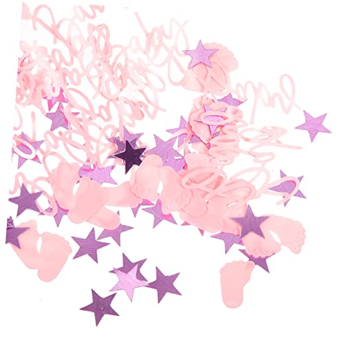 Cabilock Babyfüße und Fünfsterne Konfetti Wiederverwendbar Farbiges Streudeko für Babyparty Gender Reveal und Geburtstagsfeier Tischdeko für Jungen und Mädchen Party Deko Zubehör Cabilock Babyfüße und Fünfsterne Konfetti Wiederverwendbar Farbiges Streudeko für Babyparty Gender Reveal und Geburtstagsfeier Tischdeko für Jungen und Mädchen Party Deko Zubehör von Cabilock