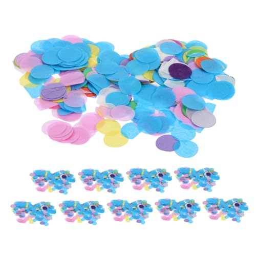 Cabilock Bunte Papierschnipsel Konfetti Leichte Tischdekoration Konfetti Punkte für Hochzeit Geburtstag Party Ballonfüllung Romantische Eventgestaltung Cabilock Bunte Papierschnipsel Konfetti Leichte Tischdekoration Konfetti Punkte für Hochzeit Geburtstag Party Ballonfüllung Romantische Eventgestaltung von Cabilock