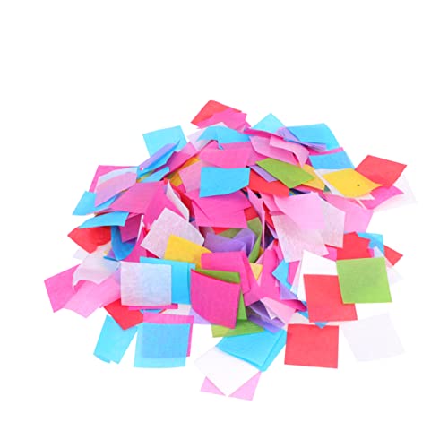 Cabilock Buntes Quadratisches Konfetti Dünnes Papierdeko Accessoire für Hochzeit Verlobung und Party Leichtes Wiederverwendbares Festtagsdekor für Romantische Feierlichkeiten Cabilock Buntes Quadratisches Konfetti Dünnes Papierdeko Accessoire für Hochzeit Verlobung und Party Leichtes Wiederverwendbares Festtagsdekor für Romantische Feierlichkeiten von Cabilock