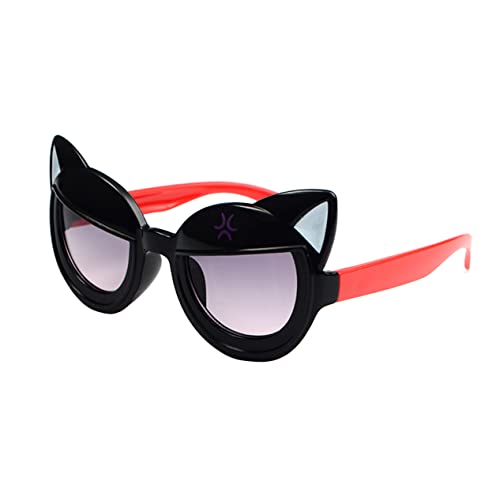 Cabilock Cartoon Katzenohren Sonnenbrille Lustige Partybrille mit Robustem Leichtem Rahmen Originelles Cosplay Accessoire für Karneval und Bühnenauftritte Farbe Zufällig von Cabilock