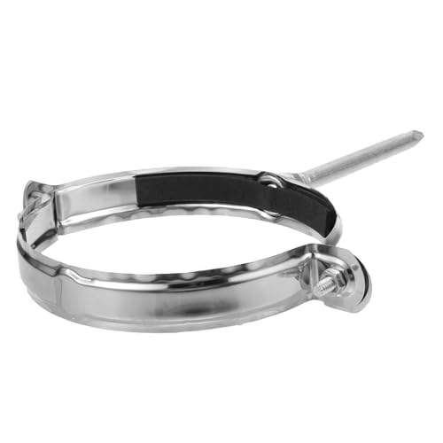 Cabilock Chimney Fixing Ring Clamp Sicherer und Stabiler Kaminrohrfixierer Installieren Verschleißfest Geeignet für Ofenrohre und Kaminanlagen von Cabilock