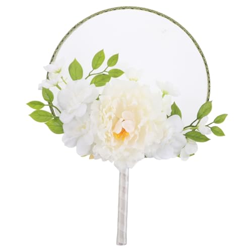 Cabilock Chinesischer Rundfächer mit Quasten und Kunstvollen Blumen für Hochzeiten Traditionelle Tänze und Sommer Events Eleganter Handfächer im Klassischen Design Cabilock Chinesischer Rundfächer mit Quasten und Kunstvollen Blumen für Hochzeiten Traditionelle Tänze und Sommer Events Eleganter Handfächer im Klassischen Design von Cabilock