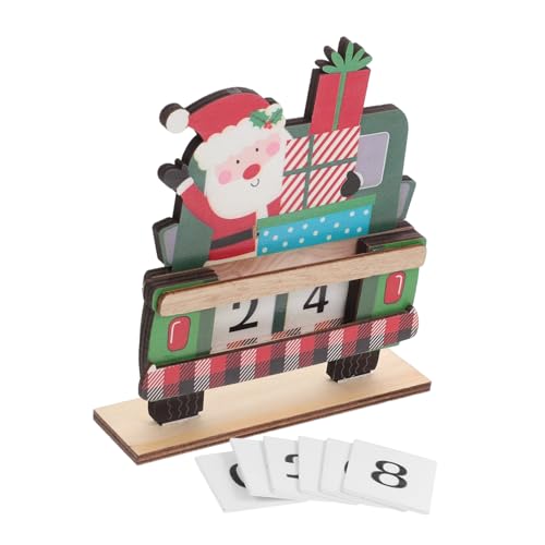 Cabilock Countdown-tischdekoration Dekorationen Weihnachtsschmuck Urlaub Drinnen Weihnachten Ornamente Kalender Led Ingwer-mann-tischdekoration Hölzern Green Cabilock Countdown-tischdekoration Dekorationen Weihnachtsschmuck Urlaub Drinnen Weihnachten Ornamente Kalender Led Ingwer-mann-tischdekoration Hölzern Green von Cabilock