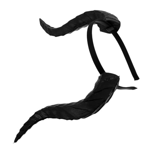 Cabilock Dämon Cosplay Requisiten Gotisches Horn-stirnband Kostüm -kleidungszubehör Mardi Gras Kopfschmuck Halloween-dämon-stirnband Ausgefallene Kopfbedeckungen Drachenstirnband Schwarz Pu Cabilock Dämon Cosplay Requisiten Gotisches Horn-stirnband Kostüm -kleidungszubehör Mardi Gras Kopfschmuck Halloween-dämon-stirnband Ausgefallene Kopfbedeckungen Drachenstirnband Schwarz Pu von Cabilock