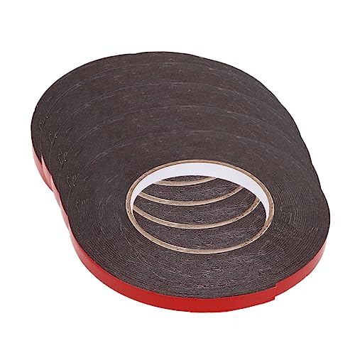 Cabilock Doppelseitiges Klebeband Streifen Aufkleber Für Auto Montage Auto Klebeband Automobil Schaumdichtband Pe-klebeband Dekoratives Zierband Rot Pe-schaum von Cabilock
