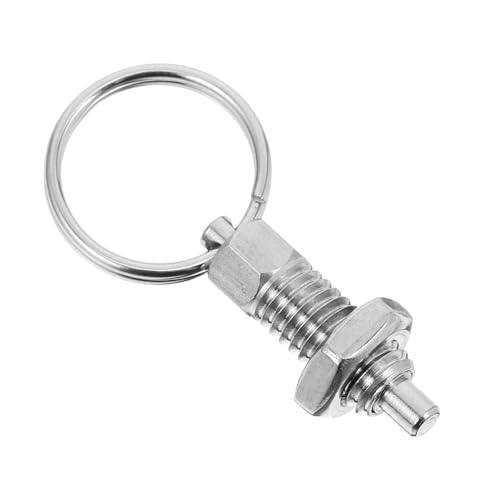 Cabilock Edelstahl Federstecker mit Zugring Selbstsichernder Rastbolzen Langlebiger Federstift für Anhängertore Vielseitig Einsetzbar in Maschinenbau und Möbelindustrie Einfache Montage Cabilock Edelstahl Federstecker mit Zugring Selbstsichernder Rastbolzen Langlebiger Federstift für Anhängertore Vielseitig Einsetzbar in Maschinenbau und Möbelindustrie Einfache Montage von Cabilock