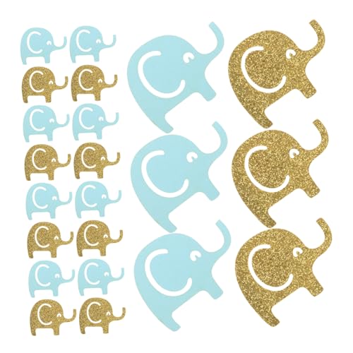 Cabilock Elefant Konfetti Tischdeko für Babyparty Tierische Streudeko für Geburtstagsfeiern Leicht für Kreative Dekorationen Überall Verwendbar Cabilock Elefant Konfetti Tischdeko für Babyparty Tierische Streudeko für Geburtstagsfeiern Leicht für Kreative Dekorationen Überall Verwendbar von Cabilock
