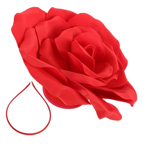 Cabilock Extravaganter Roter Rosen-haarschmuck für Braut und Blumenmädchen Leichtes Vielseitiges Stirnband für Hochzeiten Fotoshootings Karneval Modisches Accessoire für Festliche Anlässe Cabilock Extravaganter Roter Rosen-haarschmuck für Braut und Blumenmädchen Leichtes Vielseitiges Stirnband für Hochzeiten Fotoshootings Karneval Modisches Accessoire für Festliche Anlässe von Cabilock