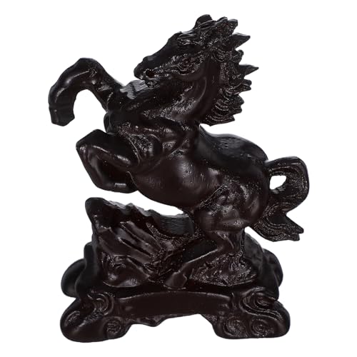 Cabilock Feng Shui Stehendes Pferd Handgefertigte Holzfigur Chinesisches Maskottchen für Zuhause Symbol für Wohlstand und Perfektes für Freunde und Familie Cabilock Feng Shui Stehendes Pferd Handgefertigte Holzfigur Chinesisches Maskottchen für Zuhause Symbol für Wohlstand und Perfektes für Freunde und Familie von Cabilock