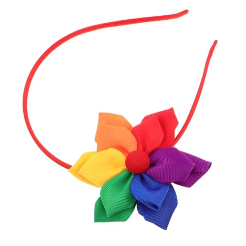 Cabilock Festival Haarreif mit Bunten Handgefertigten Blumen Farbenfrohes Regenbogen Stirnband für Damen Vielseitiges Accessoire für Partys Frühlingsevents und Festliche Anlässe Cabilock Festival Haarreif mit Bunten Handgefertigten Blumen Farbenfrohes Regenbogen Stirnband für Damen Vielseitiges Accessoire für Partys Frühlingsevents und Festliche Anlässe von Cabilock