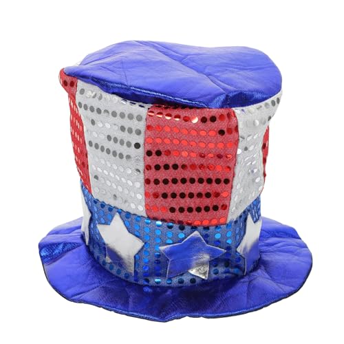 Cabilock Flaggenkappe Zum Unabhängigkeitstag Festivalhut Dinosaurier Partyhüte Nationalfeiertags Zubehör Veteranentag Hut Gastgeschenk Glitzer Zylinder Union Jack Hüte Cabilock Flaggenkappe Zum Unabhängigkeitstag Festivalhut Dinosaurier Partyhüte Nationalfeiertags Zubehör Veteranentag Hut Gastgeschenk Glitzer Zylinder Union Jack Hüte von Cabilock