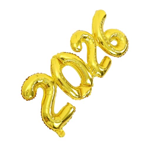 Cabilock Folienballon Zahlen Groß Year Eve Silvester Dekoration Windfest für Geburtstag Hochzeit Jubiläum Party von Cabilock