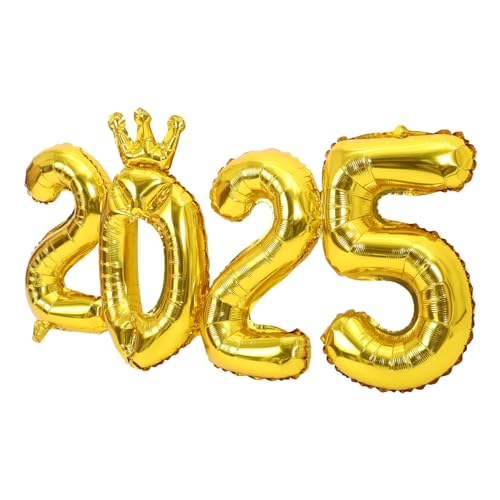 Cabilock Folienballon mit Integriertem Goldfarbenem Design Robustes PVC Material Stilvolle Neujahrs und Silvester Deko für Party Hochzeit Einfach Arrangierbar Cabilock Folienballon mit Integriertem Goldfarbenem Design Robustes PVC Material Stilvolle Neujahrs und Silvester Deko für Party Hochzeit Einfach Arrangierbar von Cabilock