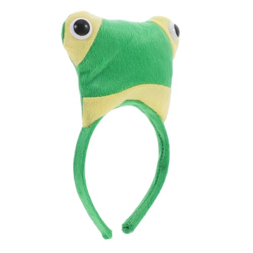 Cabilock Frosch Haarreif für Kostümpartys Lustiges Tier Stirnband für Halloween und Karneval Perfektes Accessoire für Feiern und Fotoshootings Bequeme Passform für Damen Auffälliges Design Cabilock Frosch Haarreif für Kostümpartys Lustiges Tier Stirnband für Halloween und Karneval Perfektes Accessoire für Feiern und Fotoshootings Bequeme Passform für Damen Auffälliges Design von Cabilock