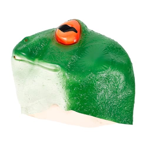 Cabilock Weicher Und Bequemer Frosch-masken-cosplay-hut Für Halloween-partys Bühnenauftritte Maskerade von Cabilock