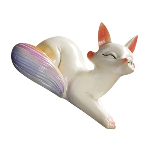 Cabilock Fuchs Tee Haustier Farbwechselnde Resin Figur Kleine Cartoon Fuchs Statue Dekoration für Teezeremonie Büro Auto Exquisites für Teeliebhaber Cabilock Fuchs Tee Haustier Farbwechselnde Resin Figur Kleine Cartoon Fuchs Statue Dekoration für Teezeremonie Büro Auto Exquisites für Teeliebhaber von Cabilock