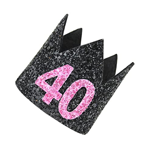Cabilock Partyhüte Für Erwachsene Heu Geburtstag Luftballons Banner 40 Glitter Hut Krone Party Dekorationen Requisiten Cabilock Partyhüte Für Erwachsene Heu Geburtstag Luftballons Banner 40 Glitter Hut Krone Party Dekorationen Requisiten von Cabilock