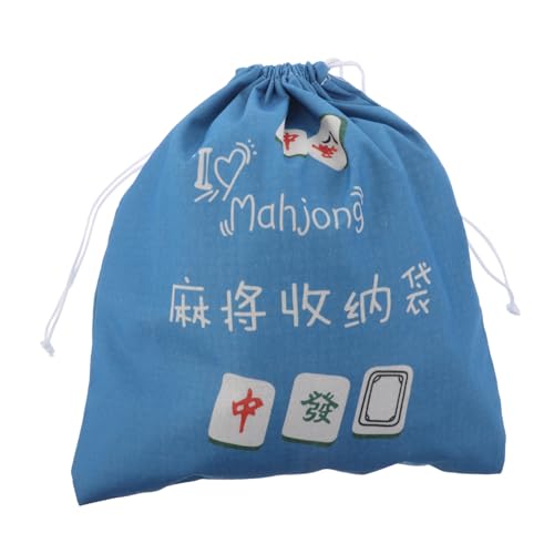 Cabilock Große Mahjong Aufbewahrungstasche mit Kordelzug Wasserabweisender Stoffbeutel Tragbarer Organizer für Spielsteine Staub Feuchtigkeitsgeschützt für Reisen und Zuhause Cabilock Große Mahjong Aufbewahrungstasche mit Kordelzug Wasserabweisender Stoffbeutel Tragbarer Organizer für Spielsteine Staub Feuchtigkeitsgeschützt für Reisen und Zuhause von Cabilock