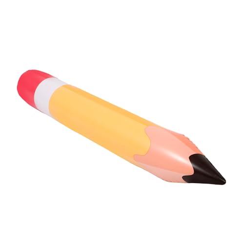 Cabilock Großer Aufblasbarer Bleistiftballon PVC Dekoration für Schulthemen Orange für Partys Geburtstagsfeiern und Veranstaltungen Cabilock Großer Aufblasbarer Bleistiftballon PVC Dekoration für Schulthemen Orange für Partys Geburtstagsfeiern und Veranstaltungen von Cabilock