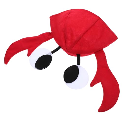 Cabilock Halloween Krabbenhut Für Damen Roter Cosplay Krabbenhut Partyhut Für Kostümpartys Und Karneval Lustige Krabbenmütze Für Verkleidungen Und Festlichkeiten Cabilock Halloween Krabbenhut Für Damen Roter Cosplay Krabbenhut Partyhut Für Kostümpartys Und Karneval Lustige Krabbenmütze Für Verkleidungen Und Festlichkeiten von Cabilock