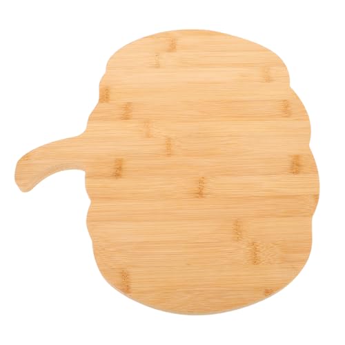 Cabilock Halloween Kürbisform Multifunktional Rutschfest Glatte Oberfläche Hygienisch für Küche Käse Fleisch Gemüse Obst Servierbrett Dekoration Herbst Party von Cabilock