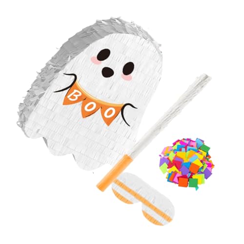 Cabilock Halloween Pinata mit Lebendigem Geisterdesign Farbenfrohes Gefülltes Partyspielzeug für Drinnen und Draußen Einfache Aufhängung Mexikanisches Karnevalsmotiv für Halloween Cabilock Halloween Pinata mit Lebendigem Geisterdesign Farbenfrohes Gefülltes Partyspielzeug für Drinnen und Draußen Einfache Aufhängung Mexikanisches Karnevalsmotiv für Halloween von Cabilock