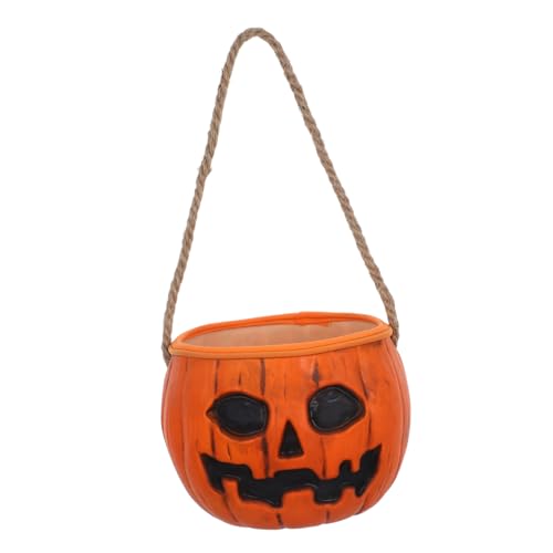Cabilock Halloween Pumpkin Candy Basket mit Licht und Sound Tragbarer Handkorb für Multifunktionaler Halloween Süßigkeitenhalter und Partydeko Batteriebetrieben für Trick Treat und Cabilock Halloween Pumpkin Candy Basket mit Licht und Sound Tragbarer Handkorb für Multifunktionaler Halloween Süßigkeitenhalter und Partydeko Batteriebetrieben für Trick Treat und von Cabilock