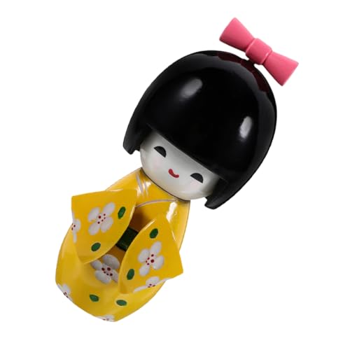 Cabilock Handgefertigte Kimono-Puppe Im Japanischen Stil, Holzfigur, Traditionelle Japanische Kimono-Puppe, Entzückendes Mädchen-Ornament, Restaurant-Dekoration Cabilock Handgefertigte Kimono-Puppe Im Japanischen Stil, Holzfigur, Traditionelle Japanische Kimono-Puppe, Entzückendes Mädchen-Ornament, Restaurant-Dekoration von Cabilock