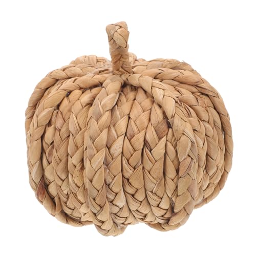 Cabilock Handgefertigte Kürbisdekoration Geflochtenes Herbst Ornament für Halloween und Erntedankfest Natürliche Tisch und Wohnzimmerschmuck Rustikale Party Deko Cabilock Handgefertigte Kürbisdekoration Geflochtenes Herbst Ornament für Halloween und Erntedankfest Natürliche Tisch und Wohnzimmerschmuck Rustikale Party Deko von Cabilock