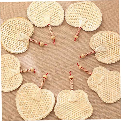 Cabilock Handgefertigter Gestrickter Fächer in Gelb Fünfzackiges Blattdesign Leichter Sommer Handfächer mit Natürlicher Holzfestigkeit Tragbar und Elegant für Strand Party und Cabilock Handgefertigter Gestrickter Fächer in Gelb Fünfzackiges Blattdesign Leichter Sommer Handfächer mit Natürlicher Holzfestigkeit Tragbar und Elegant für Strand Party und von Cabilock
