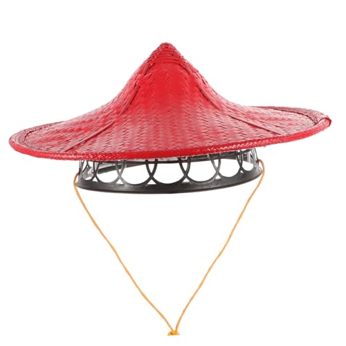 Cabilock Handgefertigter Kegelhut Cosplay Ninja hut Leicht und Robust Einheitsgröße für Erwachsene Partyhut Orientalischer Sonnenschutz Cabilock Handgefertigter Kegelhut Cosplay Ninja hut Leicht und Robust Einheitsgröße für Erwachsene Partyhut Orientalischer Sonnenschutz von Cabilock