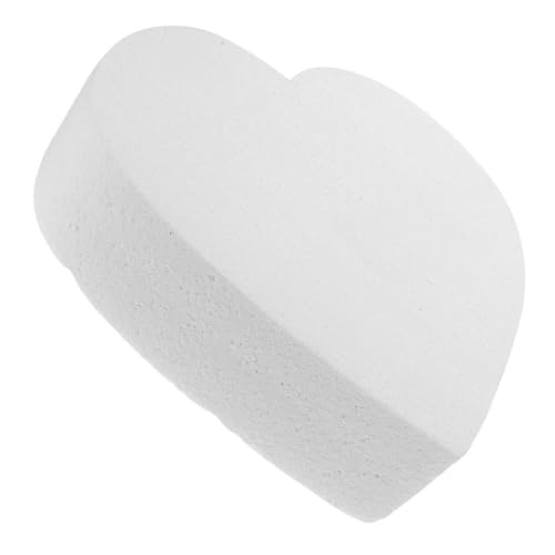 Cabilock Herzförmiges Schaumstoff Kuchenmodell Leichtes Backübung Modell DIY Tortendeko Hochzeitstorten Kreative Deko Party Zubehör von Cabilock