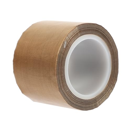Cabilock Hitzebeständiges Klebeband Tuch Wärmeband Hochtemperaturband Wärmeklebeband Hochtemperaturkleber Hitzebeständiges Band Hochtemperaturklebeband Glasgewebeband Glasfasergewebe Braun von Cabilock