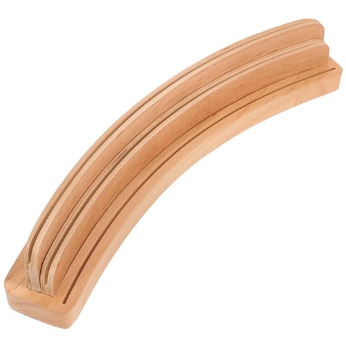 Cabilock Holz Kartenhalter mit Gebogenem Design Stabiler Spielkartenständer für Senioren Ermöglicht Anzeigen Karten von Cabilock