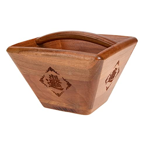 Cabilock Holz Reis Bucket Dekoration Halter Ornament Handgefertigtes Holzstück für Schreibtisch Mini DIY Schatzbecken Stilvolle Wohnaccessoires für Wohnzimmer und Büro für Münzdisplay Cabilock Holz Reis Bucket Dekoration Halter Ornament Handgefertigtes Holzstück für Schreibtisch Mini DIY Schatzbecken Stilvolle Wohnaccessoires für Wohnzimmer und Büro für Münzdisplay von Cabilock