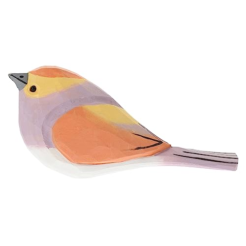 Cabilock Holz Vogelornament Klein Naturgetreues Handgefertigtes Gartendeko Modell Realistische Bunte Holzfigur für Büro und Wohnzimmer Dekoratives Rustikales Vogelmodell Cabilock Holz Vogelornament Klein Naturgetreues Handgefertigtes Gartendeko Modell Realistische Bunte Holzfigur für Büro und Wohnzimmer Dekoratives Rustikales Vogelmodell von Cabilock