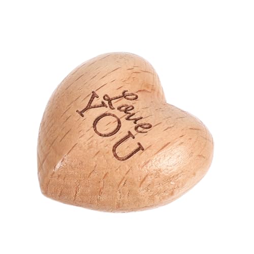 Cabilock Holzherz Love You Handgefertigtes Graviertes aus Buchenholz Romantisches für Hochzeiten Jubiläen und Valentinstag für Besondere Menschen Cabilock Holzherz Love You Handgefertigtes Graviertes aus Buchenholz Romantisches für Hochzeiten Jubiläen und Valentinstag für Besondere Menschen von Cabilock