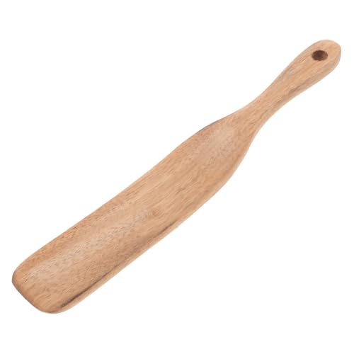 Cabilock Holzspatel Kochlöffel für Sauerteig Rühren Schmaler Holzspachtel Mixer Küchenutensil zum Backen Kochen und Teigverarbeitung aus Langlebigem Holz von Cabilock
