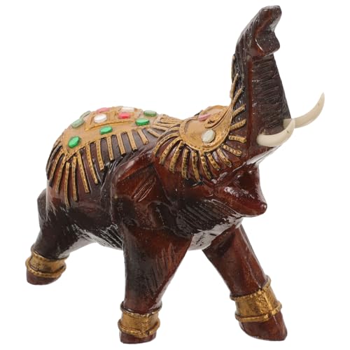 Cabilock Elefantenstatue Skulptur Kreatives Holztierornament Einfaches Tierdekor für Zuhause Cabilock Elefantenstatue Skulptur Kreatives Holztierornament Einfaches Tierdekor für Zuhause von Cabilock