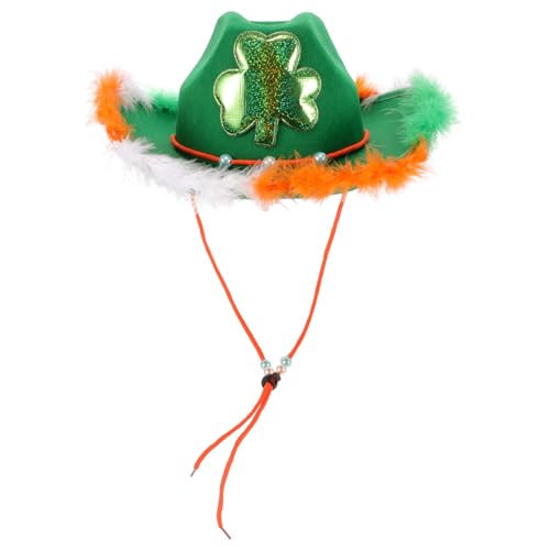 Cabilock Irischer Hut St. Patricks Day Partyhüte St. Patricks Day Accessoire Modischer Westernhut St. Patricks Day-hut Abriebfester Faschingshut Partyhut St. Patricks Day-party Green Vlies Cabilock Irischer Hut St. Patricks Day Partyhüte St. Patricks Day Accessoire Modischer Westernhut St. Patricks Day-hut Abriebfester Faschingshut Partyhut St. Patricks Day-party Green Vlies von Cabilock