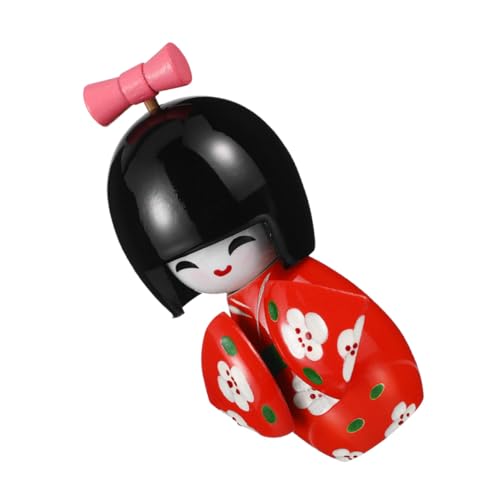 Cabilock Japanische Kimono Puppe Holzfigur Traditionelle Handarbeit Farbenfroher Kimono Tischdekoration für Zuhause und Sushi Restaurant Geschenkidee für Fans Japanischer Kultur Cabilock Japanische Kimono Puppe Holzfigur Traditionelle Handarbeit Farbenfroher Kimono Tischdekoration für Zuhause und Sushi Restaurant Geschenkidee für Fans Japanischer Kultur von Cabilock