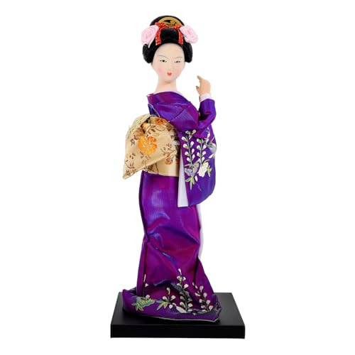 Cabilock Japanische Puppe 12 Zoll Kimono Geisha Figur Desktop- Japanische Dekorstatue Asiatische Kabuki-Figur Für Home-Office-Dekorationen In Kleidung Cabilock Japanische Puppe 12 Zoll Kimono Geisha Figur Desktop- Japanische Dekorstatue Asiatische Kabuki-Figur Für Home-Office-Dekorationen In Kleidung von Cabilock
